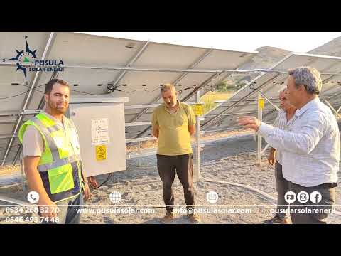 22 kW 30 Hp / 42 kWp Kılıçlar Köyü Güneş Enerji Sistemli İçme Suyu Projesi - Pusula Solar Enerji