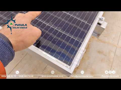 GES'lerde Drenaj Klipsinin Kullanımı - Pusula Solar Enerji