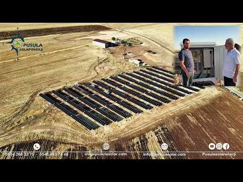2 Adet 110 kW 150 HP / 378 kWp Güneş Enerjili Tarımsal Sulama Sistemi - Pusula Solar Enerji