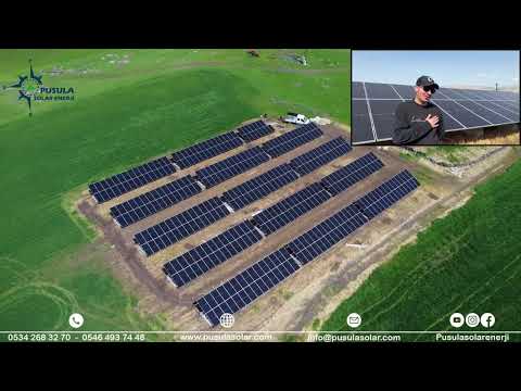 132 kW 177 HP / 265,35 kWp Güneş Enerjili Tarımsal Sulama Sistemi - Pusula Solar Enerji